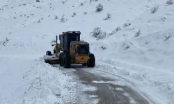 Sivas'ta kar yağışı: 35 yerleşim yerine ulaşılamıyor!