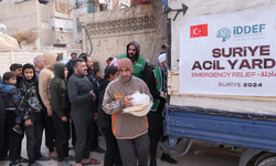 İDDEF, Cilvegözü’nden Şam’a kadar yardım yapıyor