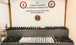 Samsun'da 29 bin 696 sentetik ecza hap ele geçirilen operasyonda 5 zanlı yakalandı