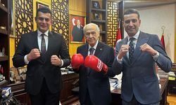 Boks Federasyonu'ndan Bahçeli'ye ziyaret