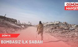 Gazzeliler 471 gün sonra huzurla uyudu: Bombasız ilk sabah