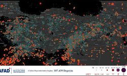 Türkiye ve çevresinde 2 yılda 107 bin 439 deprem meydana geldi