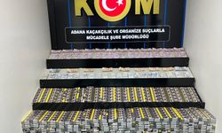 Adana'da kaçak 7 bin 335 paket sigara ele geçirildi