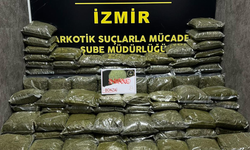 İzmir'de 102 kilo 50 gram sentetik uyuşturucu ele geçirildi