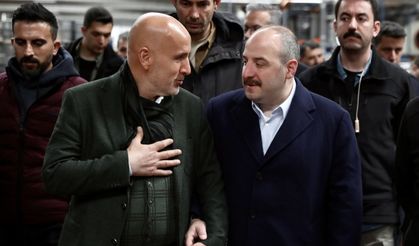 Bakan Varank, depremlerden etkilenen Gölbaşı ve Besni'deki sanayi tesislerini ziyaret etti