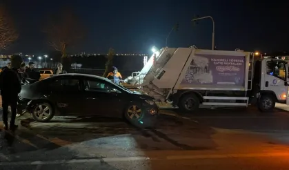 Çorum’da kamyonla çarpışan otomobilin sürücüsü öldü