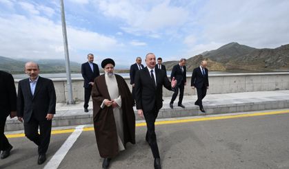 İran Cumhurbaşkanı Reisi, helikopter kazasından önce Aliyev ile bir araya gelmişti