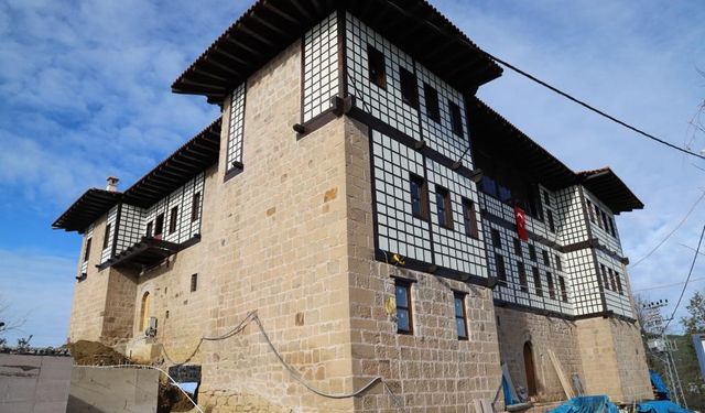 Of Çakıroğlu İsmail Ağa Konağı'nın restorasyonu yüzde 95 bitti 