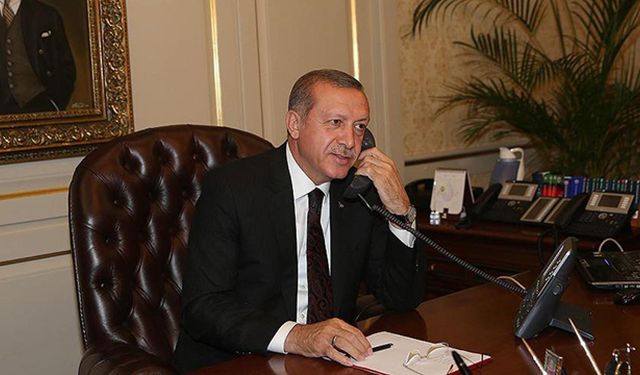 Cumhurbaşkanı Erdoğan'ın telefon diplomasisi