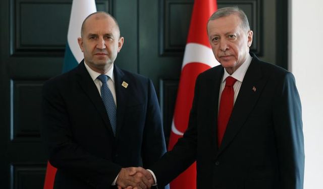 Erdoğan, Bulgar mevkidaşı Radev ile görüştü 
