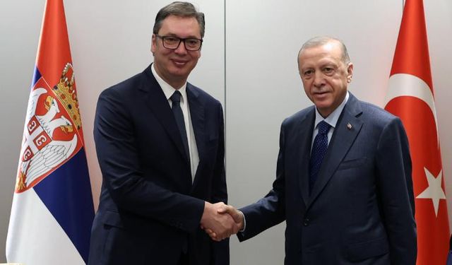 Cumhurbaşkanı Erdoğan, Sırp mevkidaşı ile görüştü 