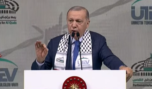 Cumhurbaşkanı Erdoğan: Kudüs'e sahip çıkmayı bir görev biliyoruz
