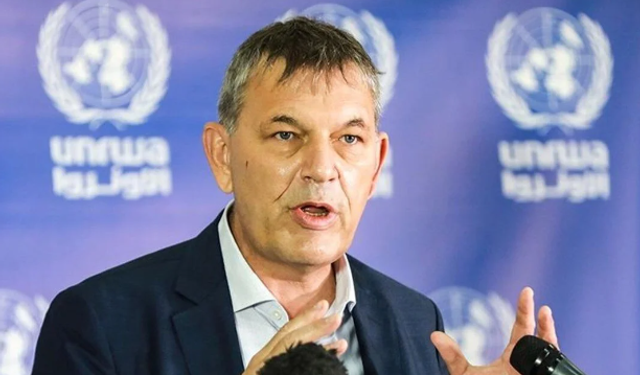 UNRWA başkanı Lazzarini’den Gazze açıklaması
