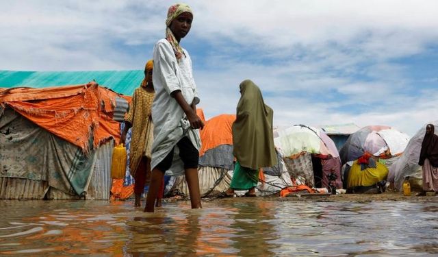 Somali'de şiddetli yağışlar: 8 bin kişi evini terk etti