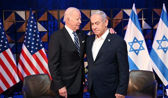 Biden ile Netanyahu Beyaz Saray'da bir araya geldi