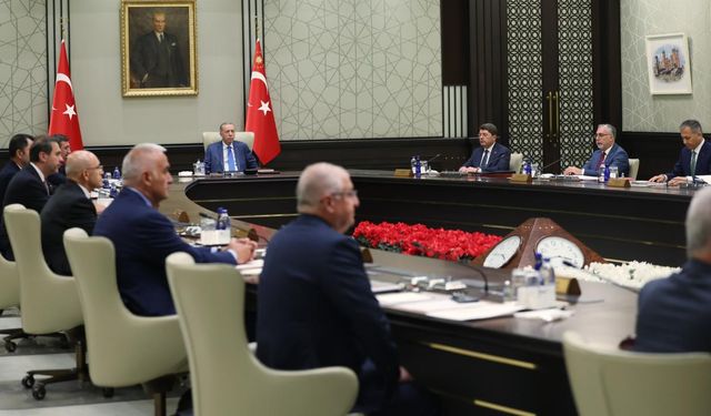 Kabine Toplantısı Cumhurbaşkanı Erdoğan başkanlığında başladı