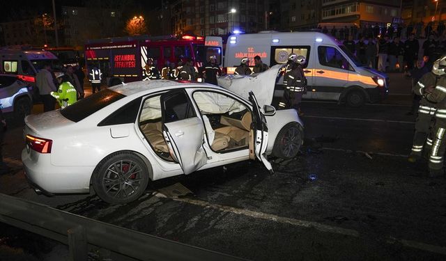 Esenler'de zincirleme trafik kazasında 1 kişi öldü, 9 kişi yaralandı