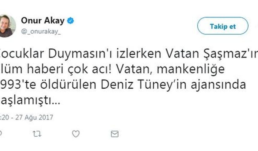 Vatan Şaşmaz öldürüldü Çocuklar Duymasın paylaşımları rekor kırdı