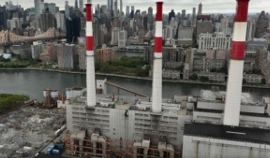 New York'un en büyük fosil yakıt santrali yenilenebilir enerji tesisine dönüştürülecek