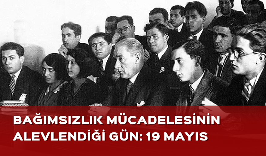 Türk’ün bağımsızlık mücadelesinin alevlendiği gün! 19 Mayıs Atatürk’ü Anma Gençlik ve Spor Bayramı Kutlu olsun…