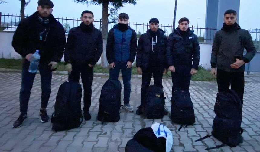 Edirne’den Yunanistan'a gideceklerdi! 6 kaçak göçmen 1 organizatör tespit edildi...
