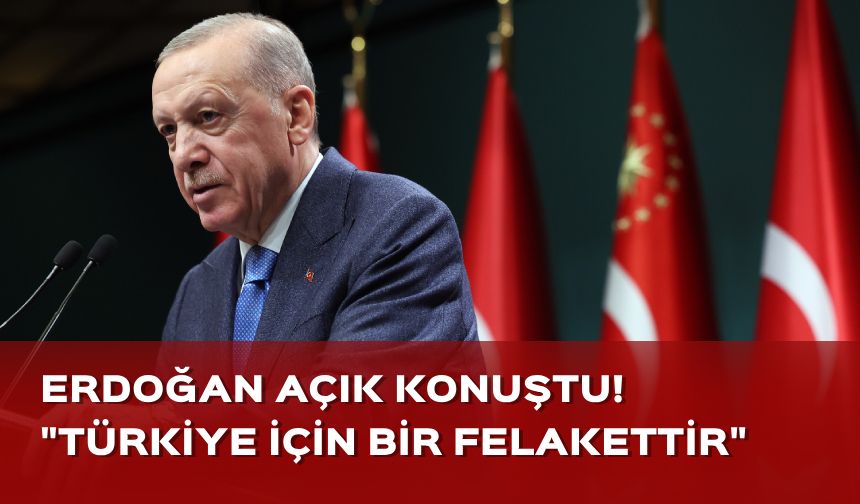 Kabine Toplantısı sona erdi! Cumhurbaşkanı Erdoğan konuşuyor