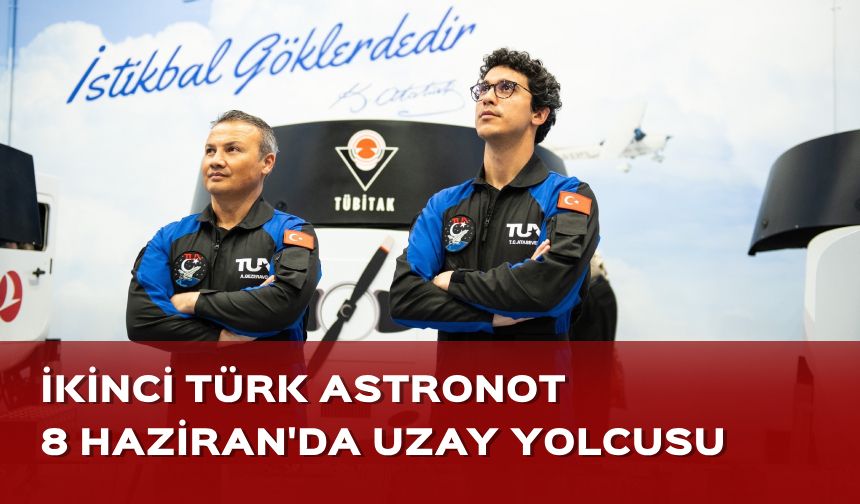 İkinci Türk astronotun uzaya gönderileceği tarih belli oldu