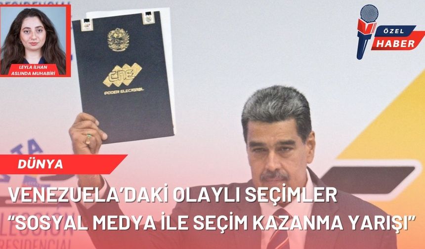 Venezuela'da sosyal medyadan seçim kazanma yarışı