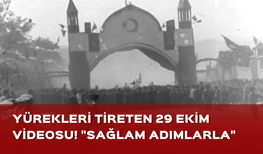 MSB'den yürekleri titreten 29 Ekim videosu! "Türk milletinin emrinde, geleceğe sağlam adımlarla ilerliyoruz"